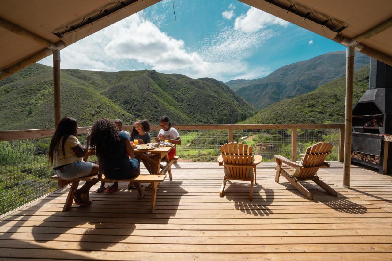 Villa Africamps At Pat Busch Robertson Esterno foto