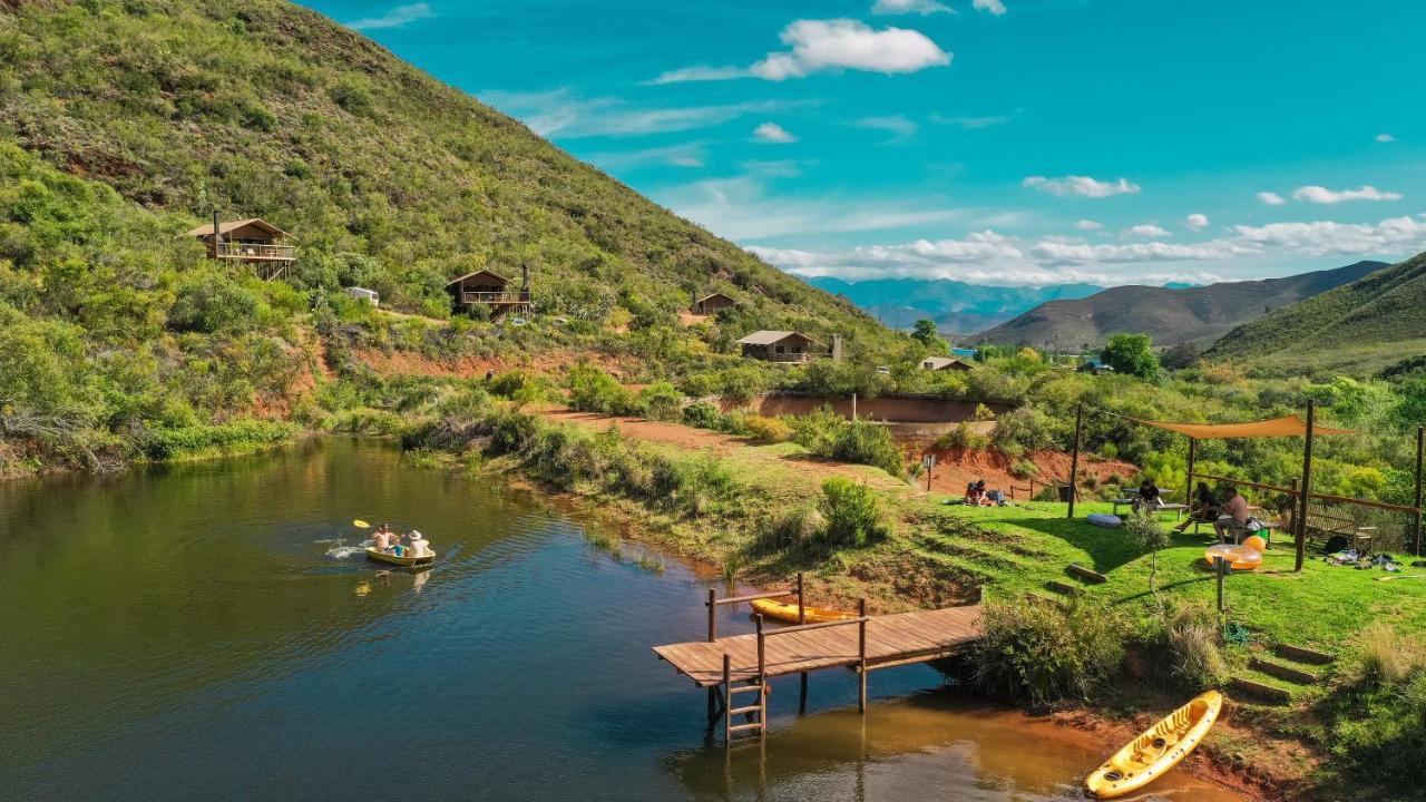 Villa Africamps At Pat Busch Robertson Esterno foto