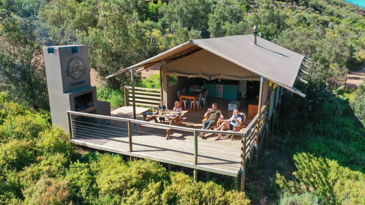 Villa Africamps At Pat Busch Robertson Esterno foto